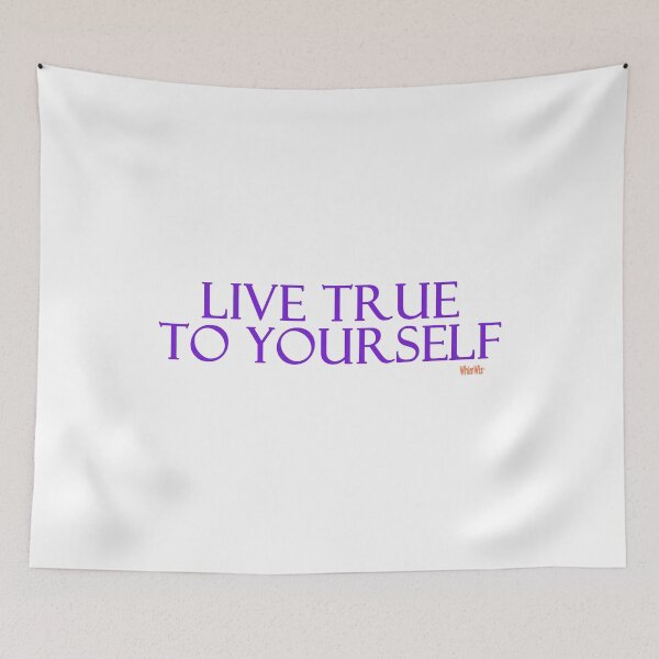 Item preview, Live True -Inspirational Quote Design designed and sold by WhimWiz.