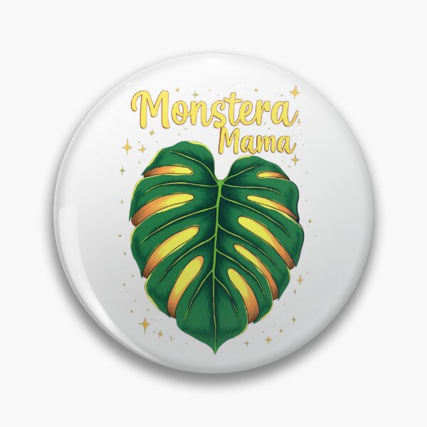 Item preview, Monstera Mama sticker – Plant Lover Aesthetic Design designed and sold by Thread-Verse.