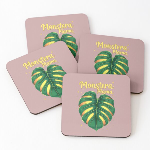 Item preview, Monstera Mama sticker – Plant Lover Aesthetic Design designed and sold by Thread-Verse.