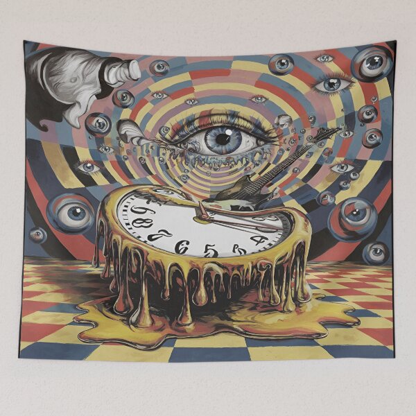 Item preview, Melting Time & Psychedelic Visions designed and sold by Fadi Alyaldani.