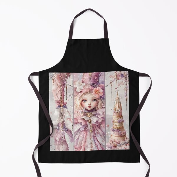 Item preview, Cute Mardi Gras Princess Fantasy Illustration – Whimsical Kawaii Magic designed and sold by AnnDesignStudio.