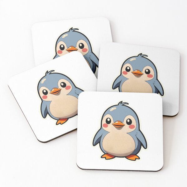 Item preview, Cute whimsical penguin with in a flat cartoon style sticker. designed and sold by IaroslavB.