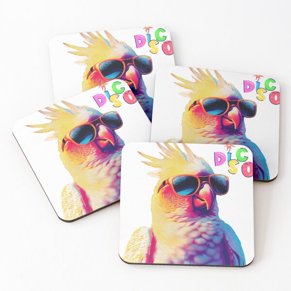 Item preview, Disco Parrot designed and sold by Mystic Wild Studio.