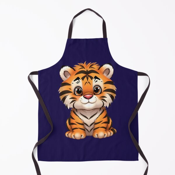 Item preview, Fluffy Cute Baby Tiger designed and sold by BloomCatB.