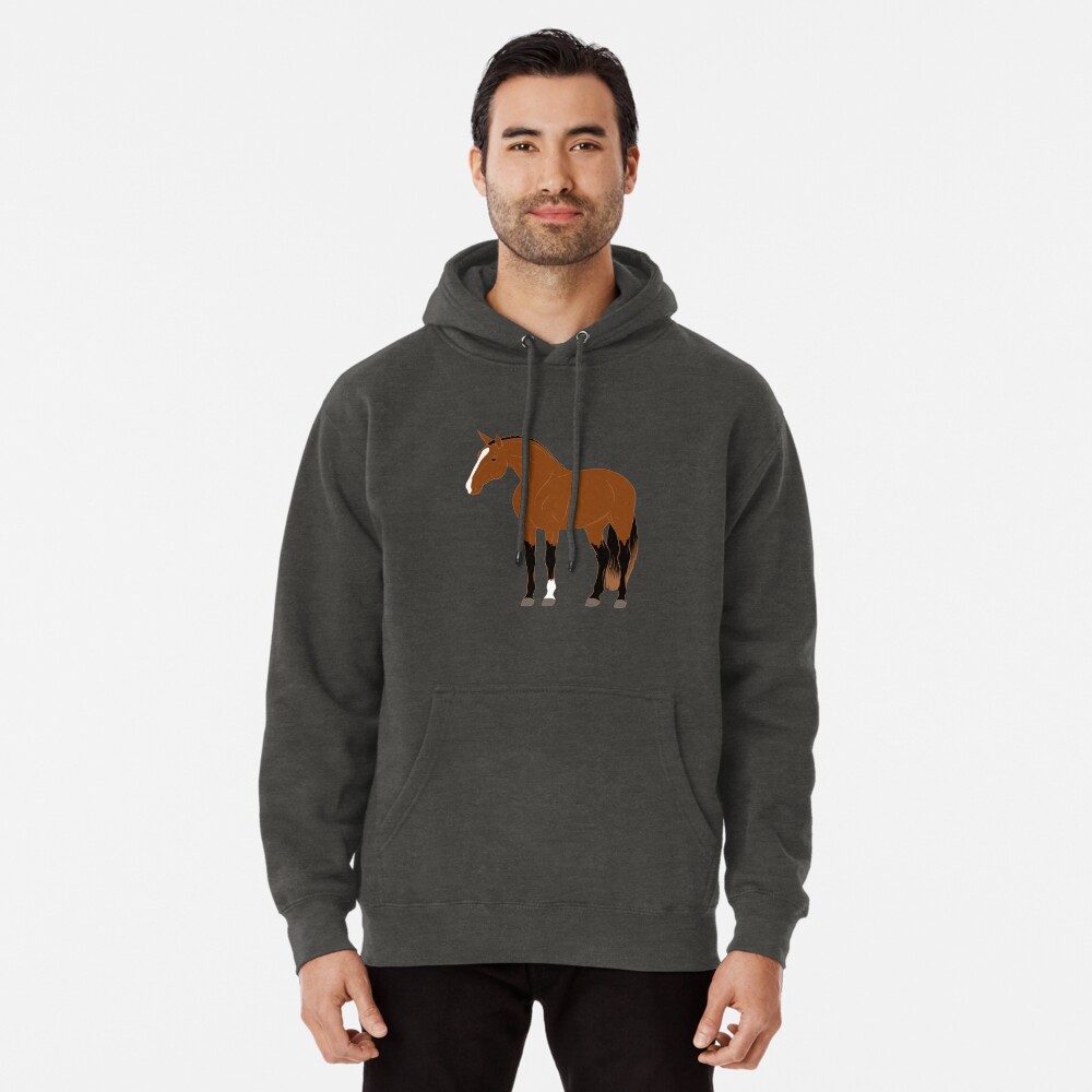 Aperçu de l'œuvre Sweat à capuche épais créée et vendue par WebEquitation.