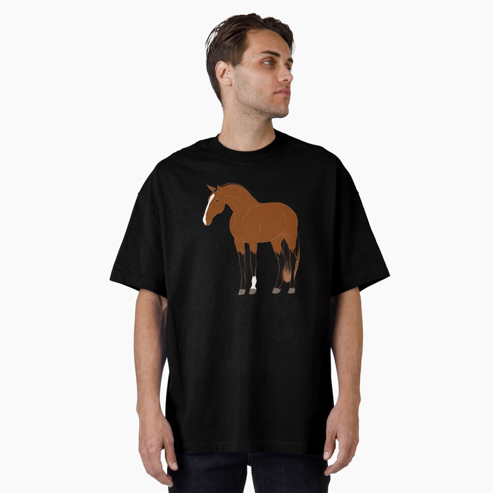 Aperçu de l'œuvre T-shirt oversize créée et vendue par WebEquitation.