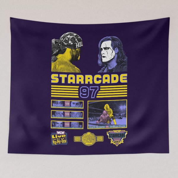 Item preview, Póster vintage de Starrcade 97 (en color) designed and sold by Tactical2na.