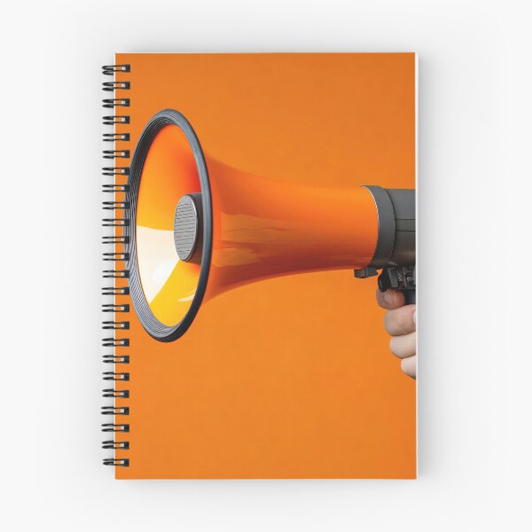 Item preview, Bright background megaphone designed and sold by anytka.
