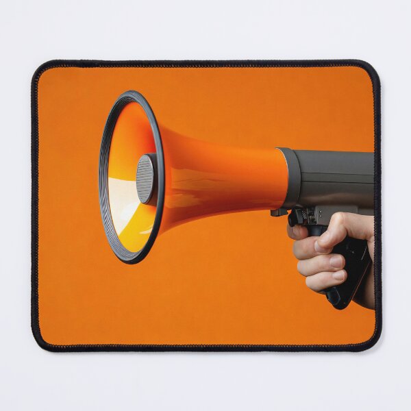 Item preview, Bright background megaphone designed and sold by anytka.