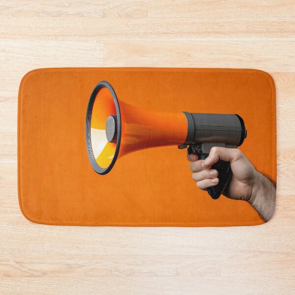 Item preview, Bright background megaphone designed and sold by anytka.