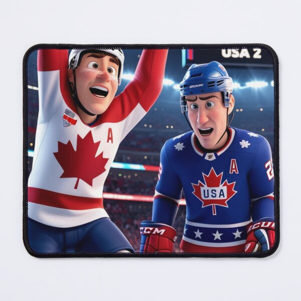Item preview, USA 2 vs Canada 3. 2025 4 Nations Cup. designed and sold by MacjarrGems.