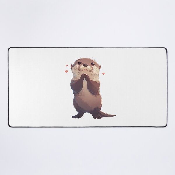 Item preview, Cute happy friend otter designed and sold by PatternFly.