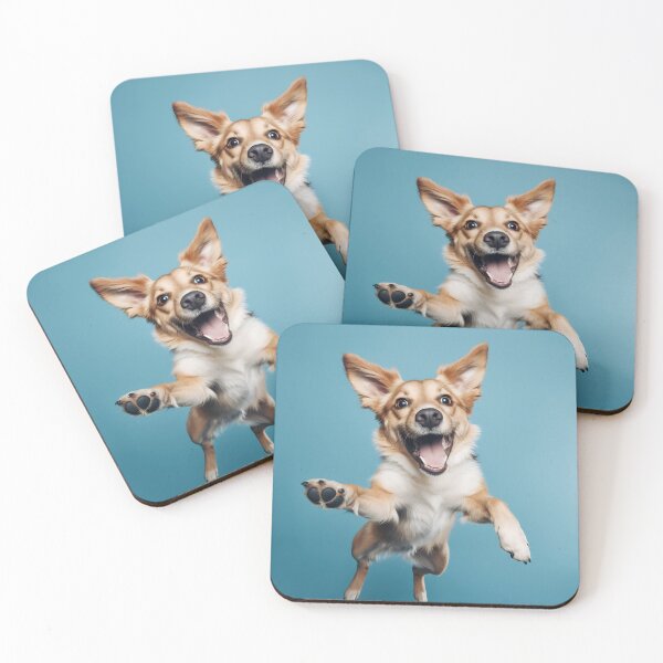 Item preview, Euphoric Leap: Dog's Joyful Jump designed and sold by anytka.