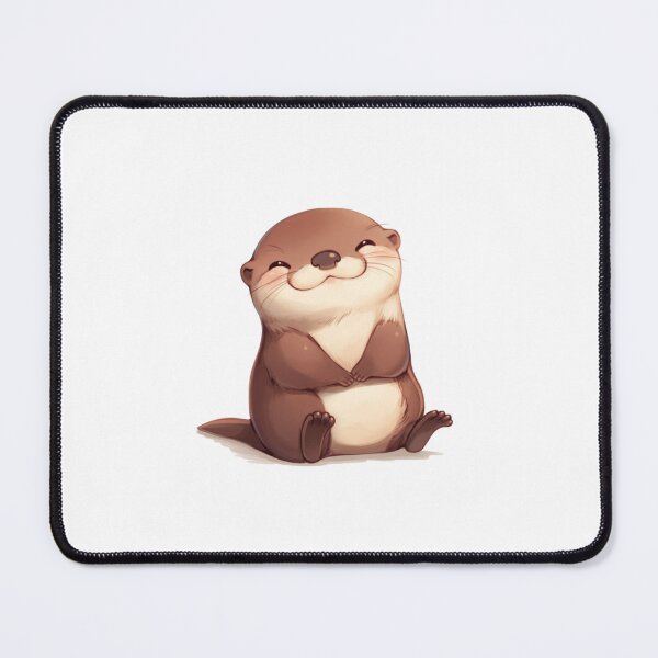 Item preview, Cute happy friend otter designed and sold by PatternFly.