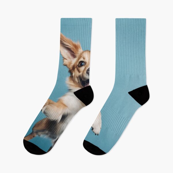 Item preview, Euphoric Leap: Dog's Joyful Jump designed and sold by anytka.