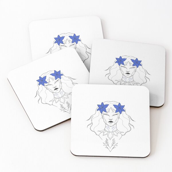 Item preview, Flower goddess designed and sold by RVNdrawings.
