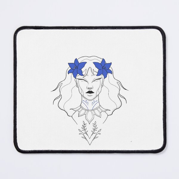 Item preview, Flower goddess designed and sold by RVNdrawings.