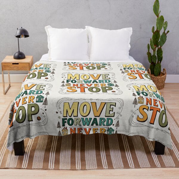 Item preview, Move Forward, Never Stop 9 designed and sold by Zeir Shop.