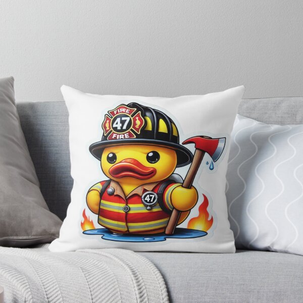 Item preview, Rubber Duck brave firefighter with an ax designed and sold by BrinaandPops.