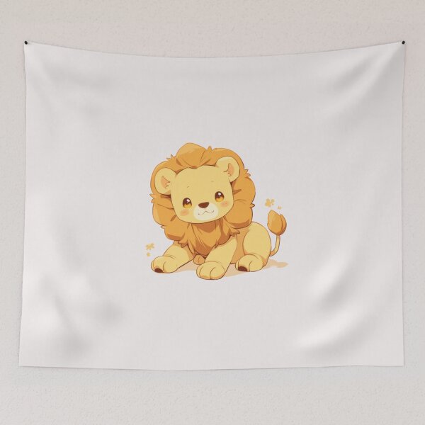Item preview, Cute happy friend lion designed and sold by PatternFly.