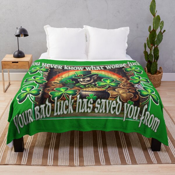 Item preview, St.Patrick's Day Irish Proverb Lucky Slogan designed and sold by Medjed-Studios.