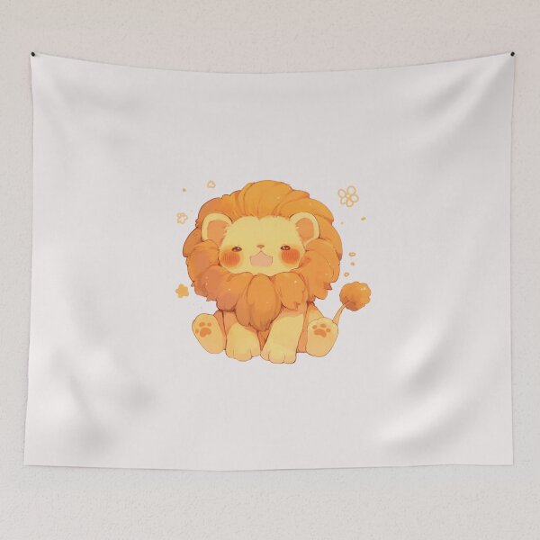 Item preview, Cute happy friend lion designed and sold by PatternFly.