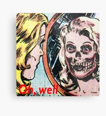 Retro comics Metal Print
