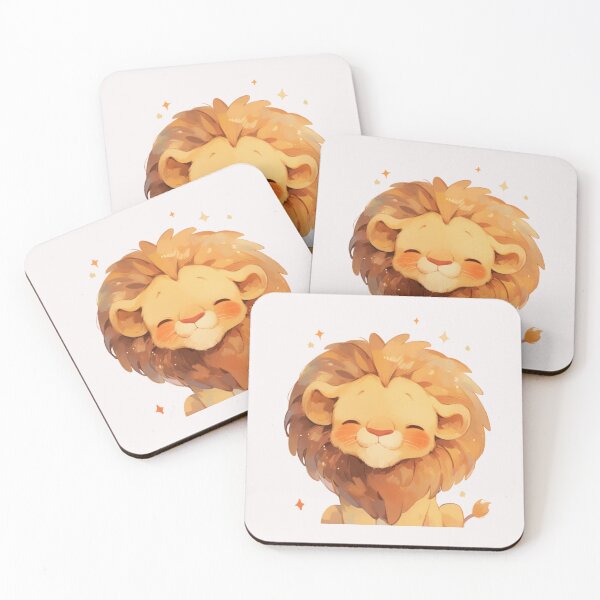 Item preview, Cute happy friend lion designed and sold by PatternFly.