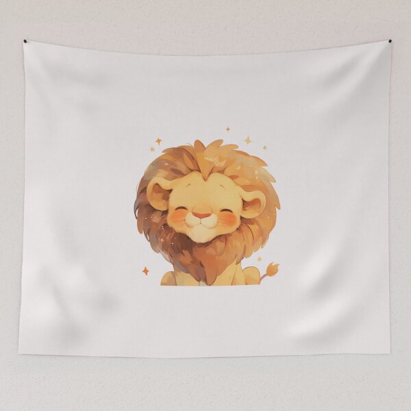 Item preview, Cute happy friend lion designed and sold by PatternFly.