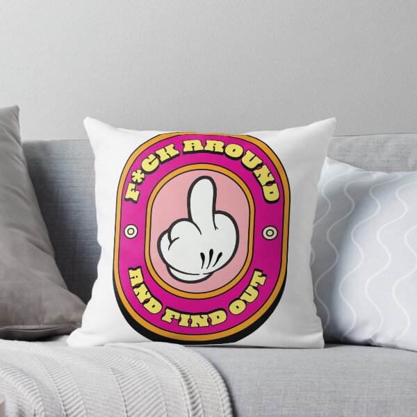 Item preview, Retro FAFO Fuck Around And Find Out Middle Finger designed and sold by Dimokaya Clothing Co..
