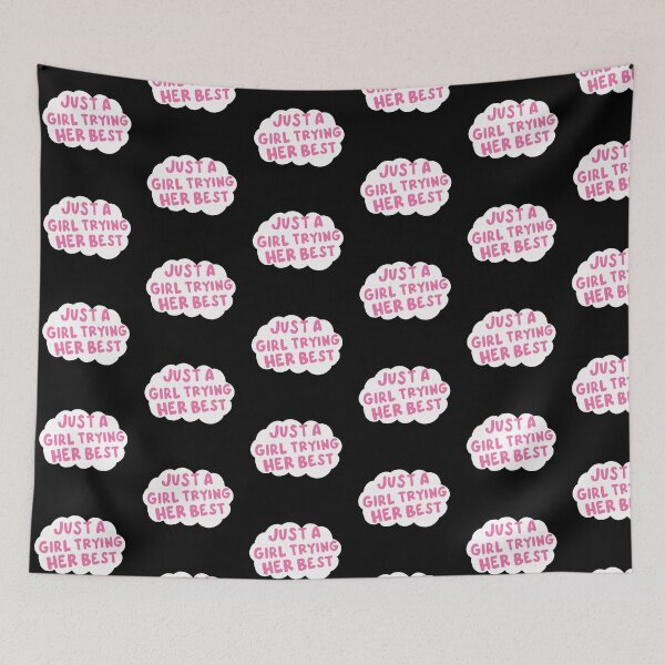 Item preview, just a girl trying her best designed and sold by What you are is Beautiful.