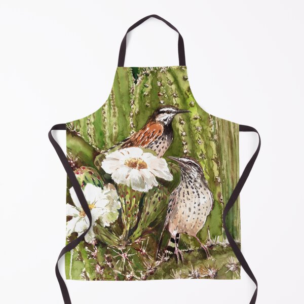 Item preview, Cactus Wren and Saguaro designed and sold by surenart.
