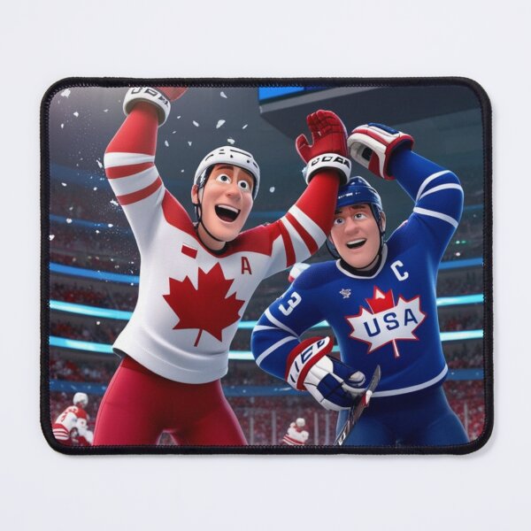 Item preview, USA 2 vs Canada 3. 2025 4 Nations Cup Final in overtime designed and sold by MacjarrGems.