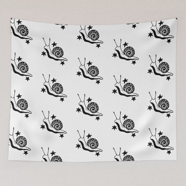 Item preview, Snail Linoprint Illustration  designed and sold by annexart.