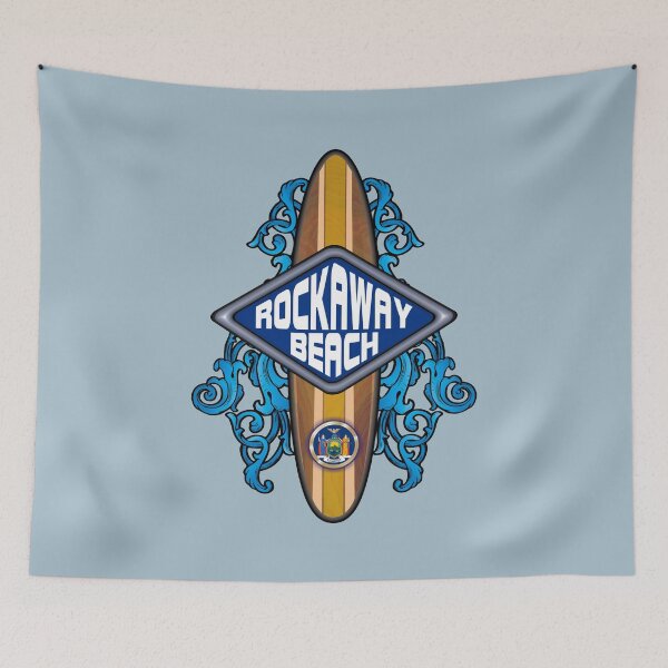 Item preview, Rockaway Beach NY New York vintage surfboard designed and sold by studioss76.