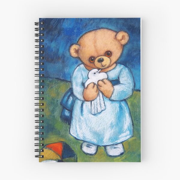 Item preview, Bear Cub With Dove designed and sold by Foxloxart.