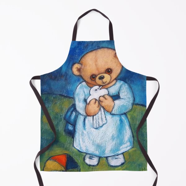 Item preview, Bear Cub With Dove designed and sold by Foxloxart.