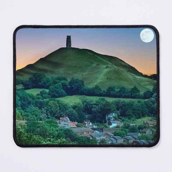 Item preview, Glastonbury Tor Blue Moon designed and sold by Alisonchambers2.