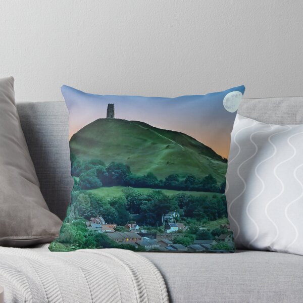 Item preview, Glastonbury Tor Blue Moon designed and sold by Alisonchambers2.