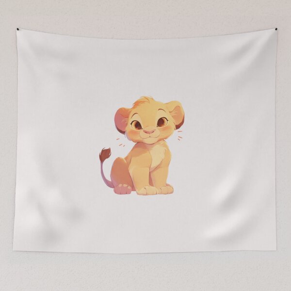 Item preview, Cute happy friend lion designed and sold by PatternFly.