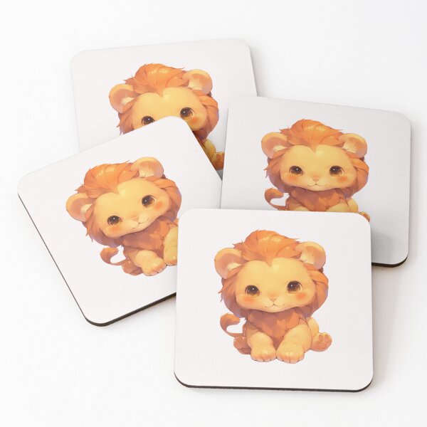 Item preview, Cute happy friend lion designed and sold by PatternFly.