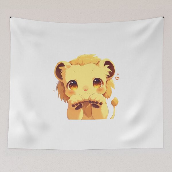 Item preview, Cute happy friend lion designed and sold by PatternFly.