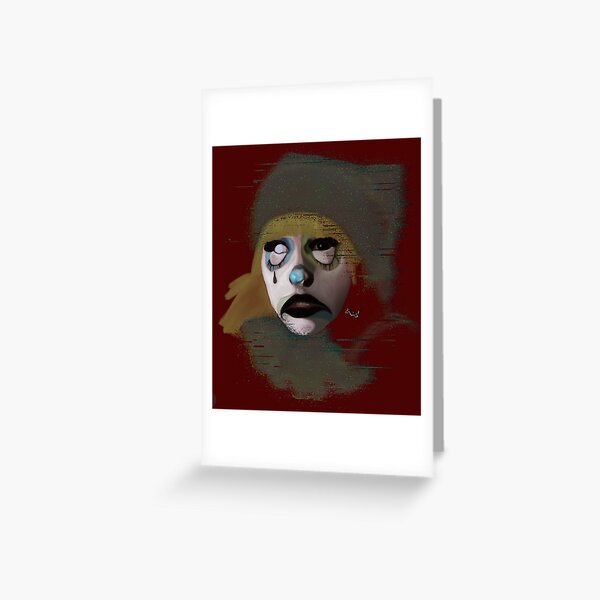 Item preview, scared clown  designed and sold by catherinejulia6.