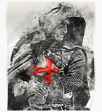 Ancient Templar Knight Poster