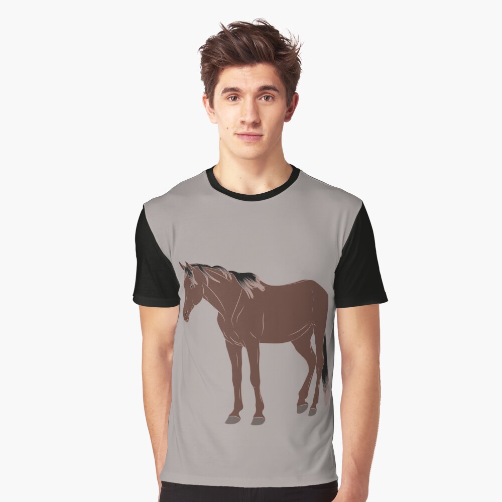 Aperçu de l'œuvre T-shirt graphique créée et vendue par WebEquitation.
