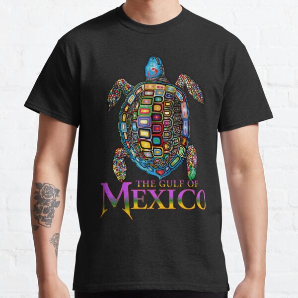 Item preview, Graphic Mardi Gras Sea Turtle Gulf of Mexico Never Forget Anti-Trump Gulf of America designed and sold by zptees.