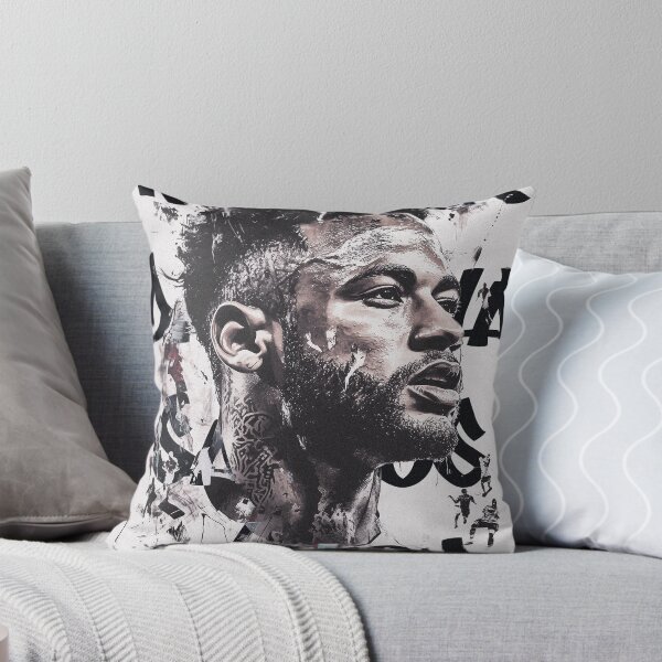Item preview, Potrait artistic collage of Neymar designed and sold by iCloudArtShop.