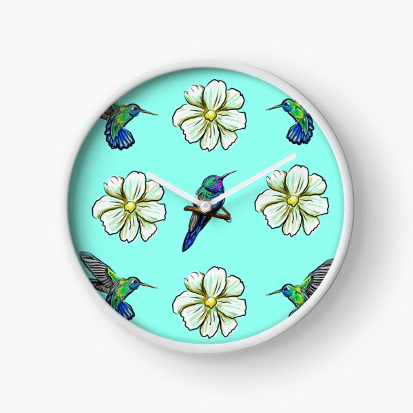 Item preview, Hummingbirds and flowers designed and sold by BewareOfArtists_byleah.
