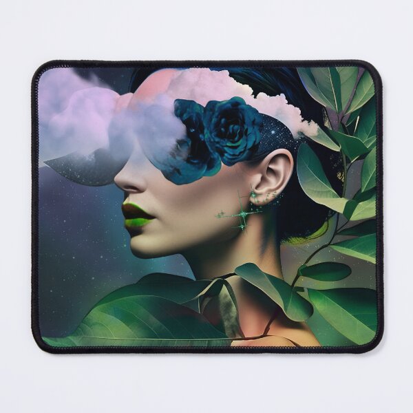 Aperçu de l'œuvre Green goddess créée et vendue par clarazen.