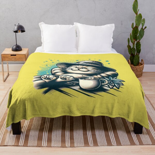 Item preview, Vibraciones divertidas de vida perezosa con gatos designed and sold by Designflex90.